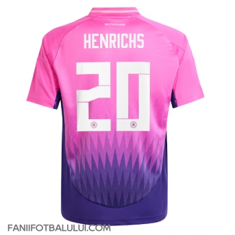Germania Benjamin Henrichs #20 Tricou Fotbal Replică European 2024 Barbati Deplasare